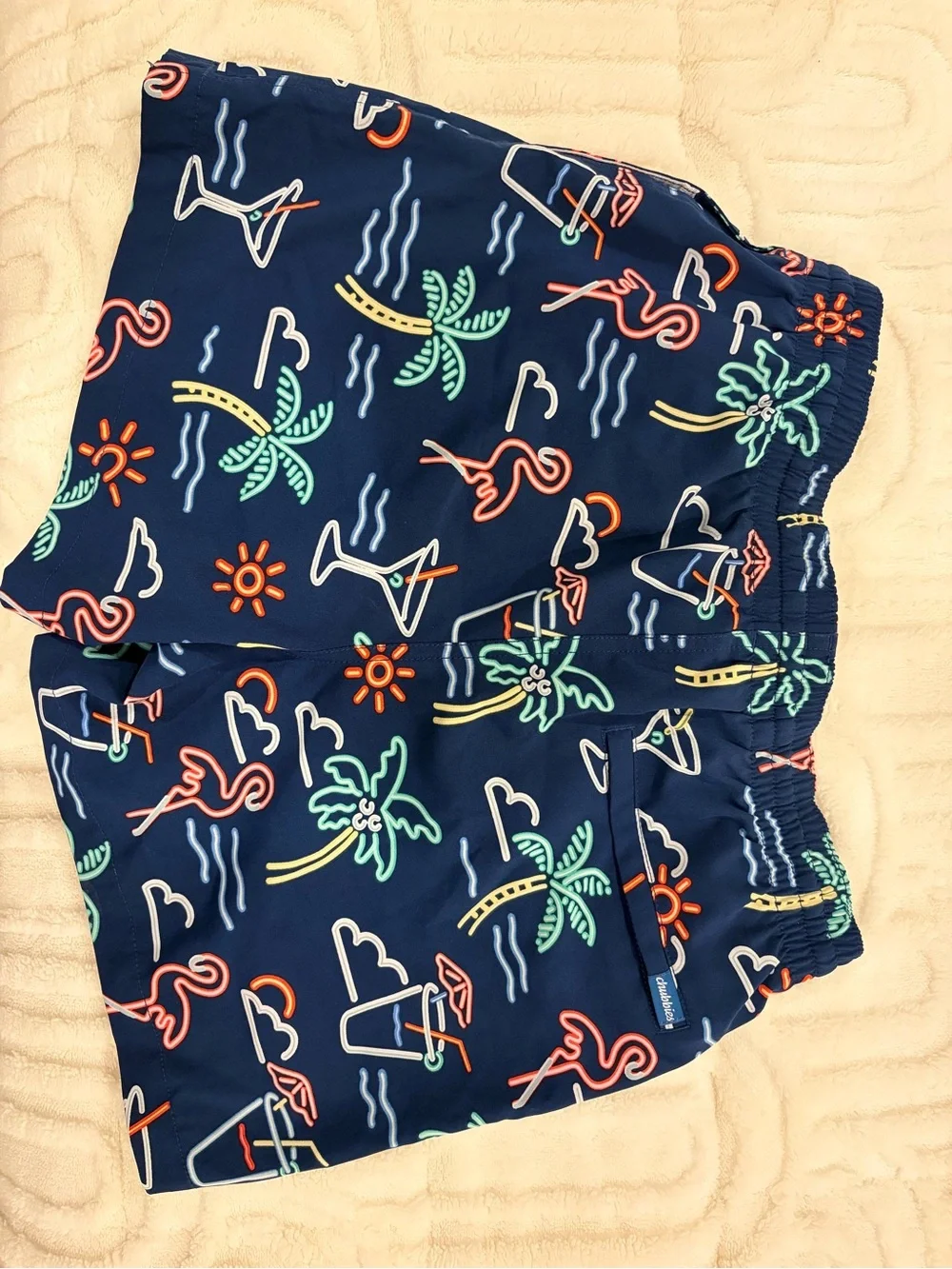 chubbies navy swim